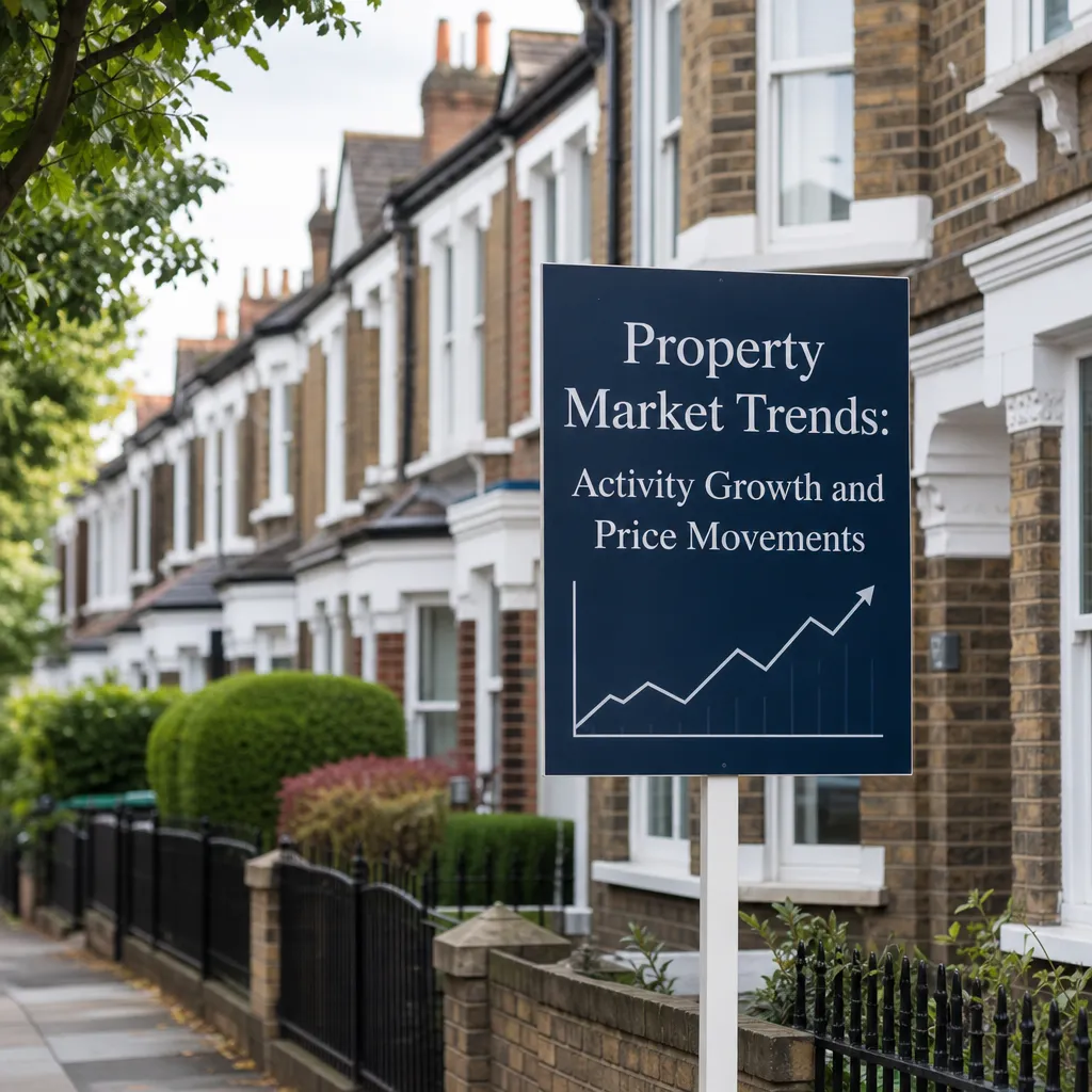 Photo illustrating: Property Market Trends: Activity Growth and Price Movements
