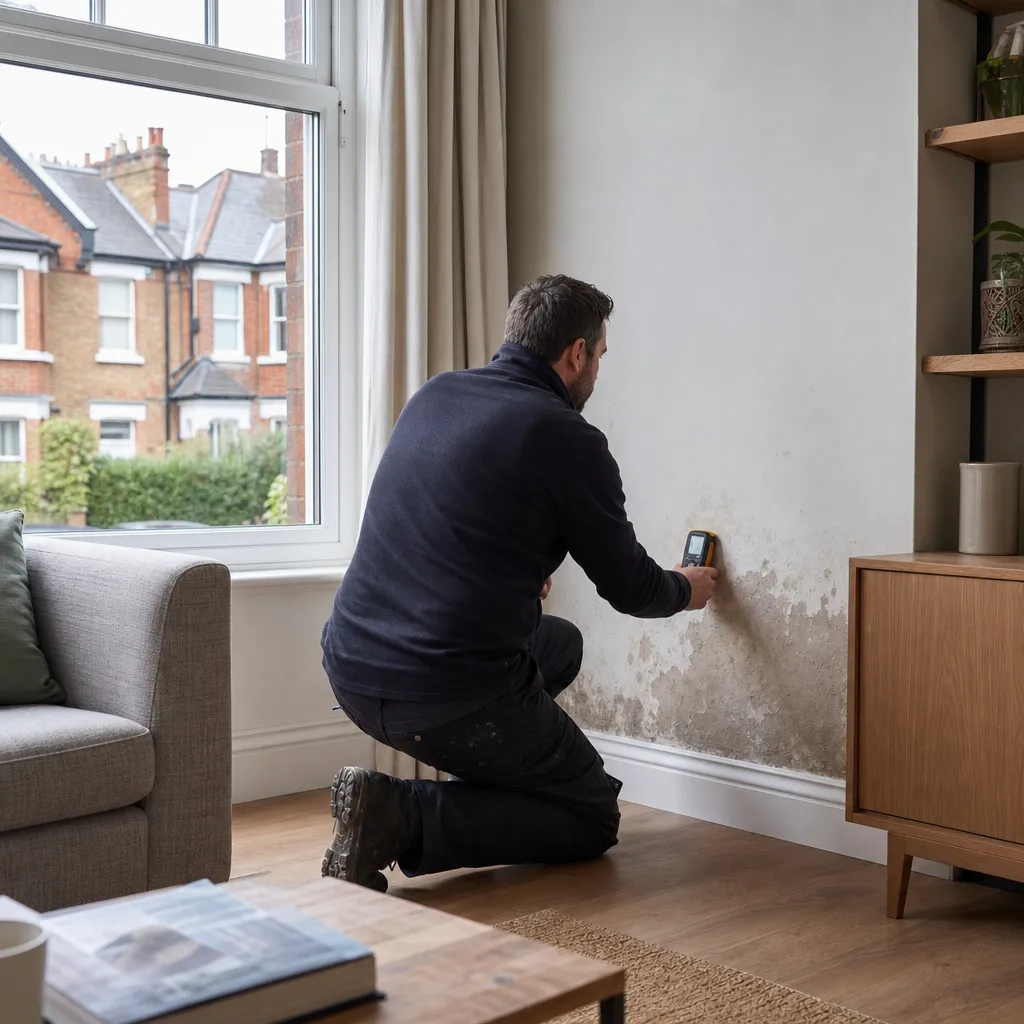 Photo illustrating: Managing Property and Contents After Damp Treatment