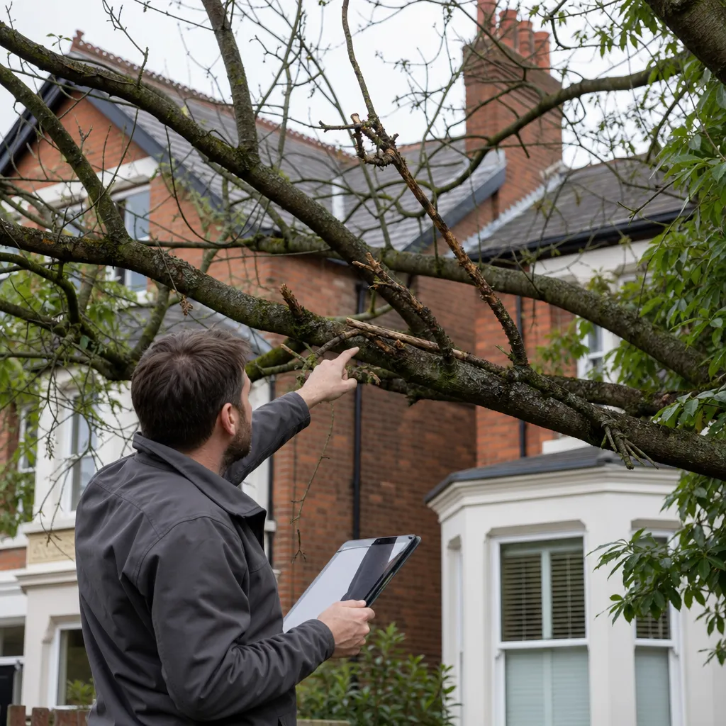 Photo illustrating: Identifying and Addressing Dying Tree Branches: Common Causes