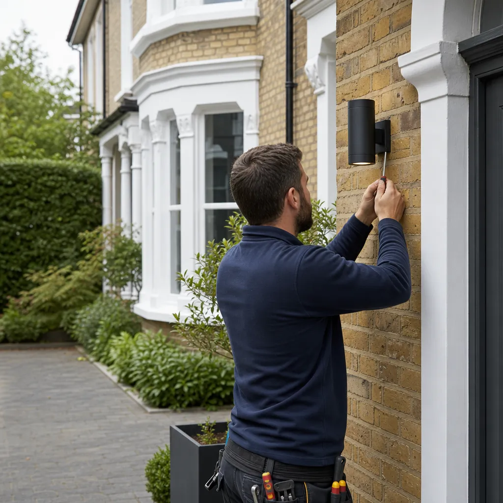 Photo illustrating: Outdoor lighting problems: solutions for common issues in gardens and driveways