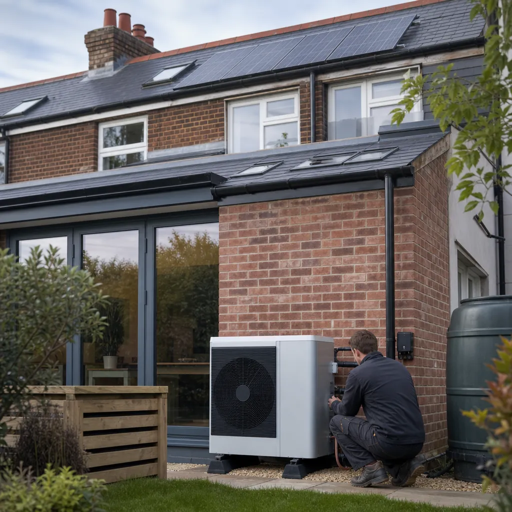 Photo illustrating: Renewable Energy Technologies for Homes