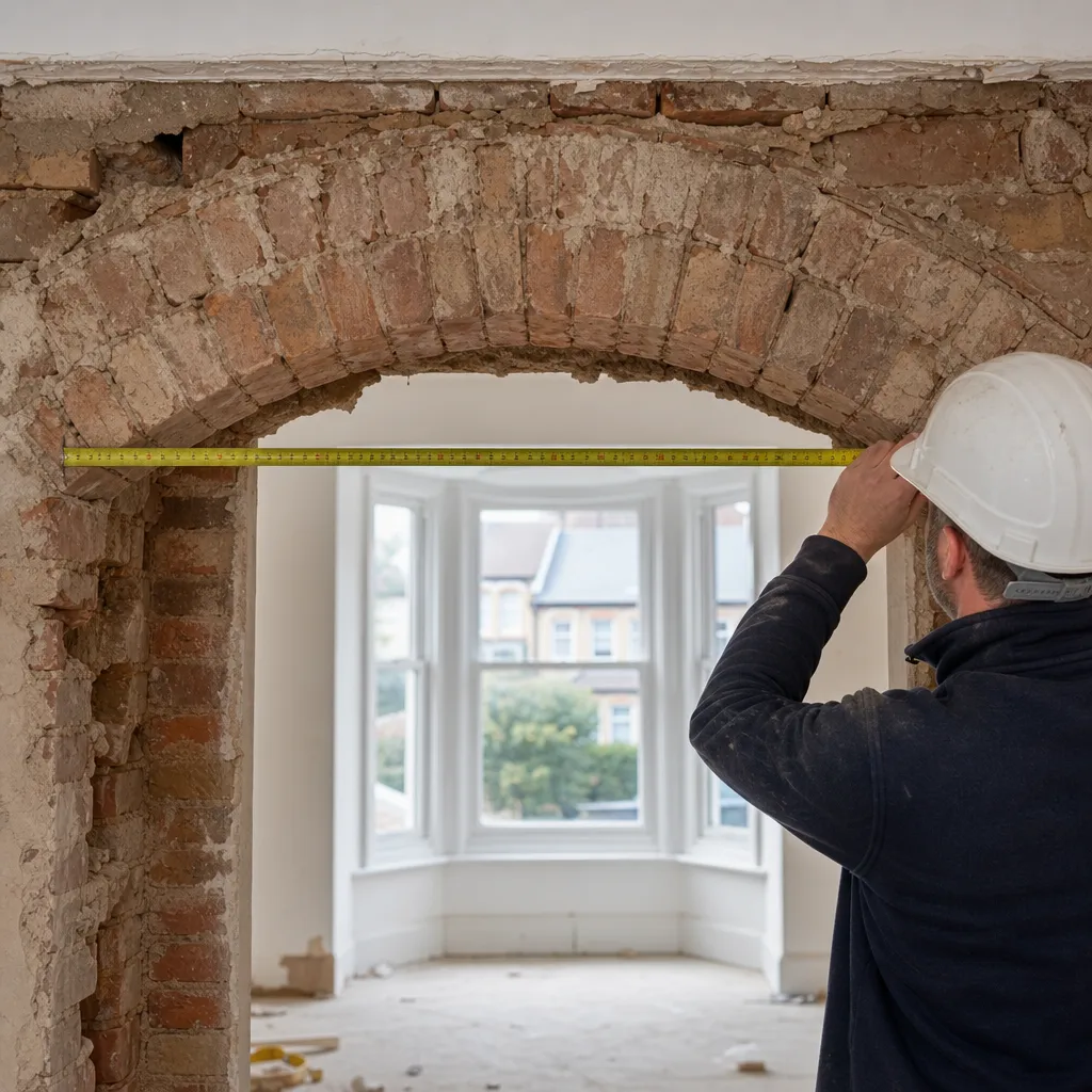 Photo illustrating: Structural Arching in Walls: Load Distribution and Design