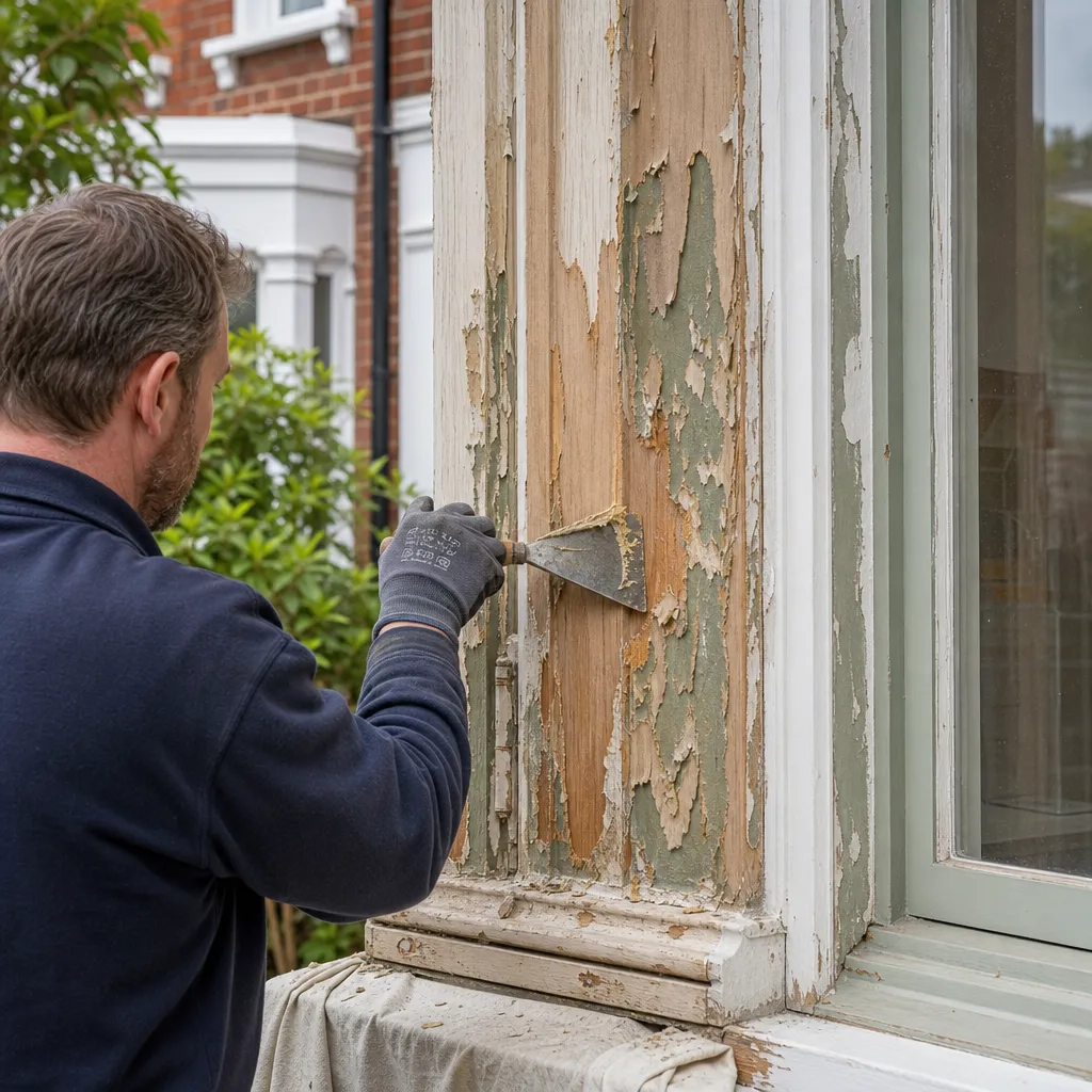 Photo illustrating: Preparing Wooden Surfaces: Paint Removal Techniques