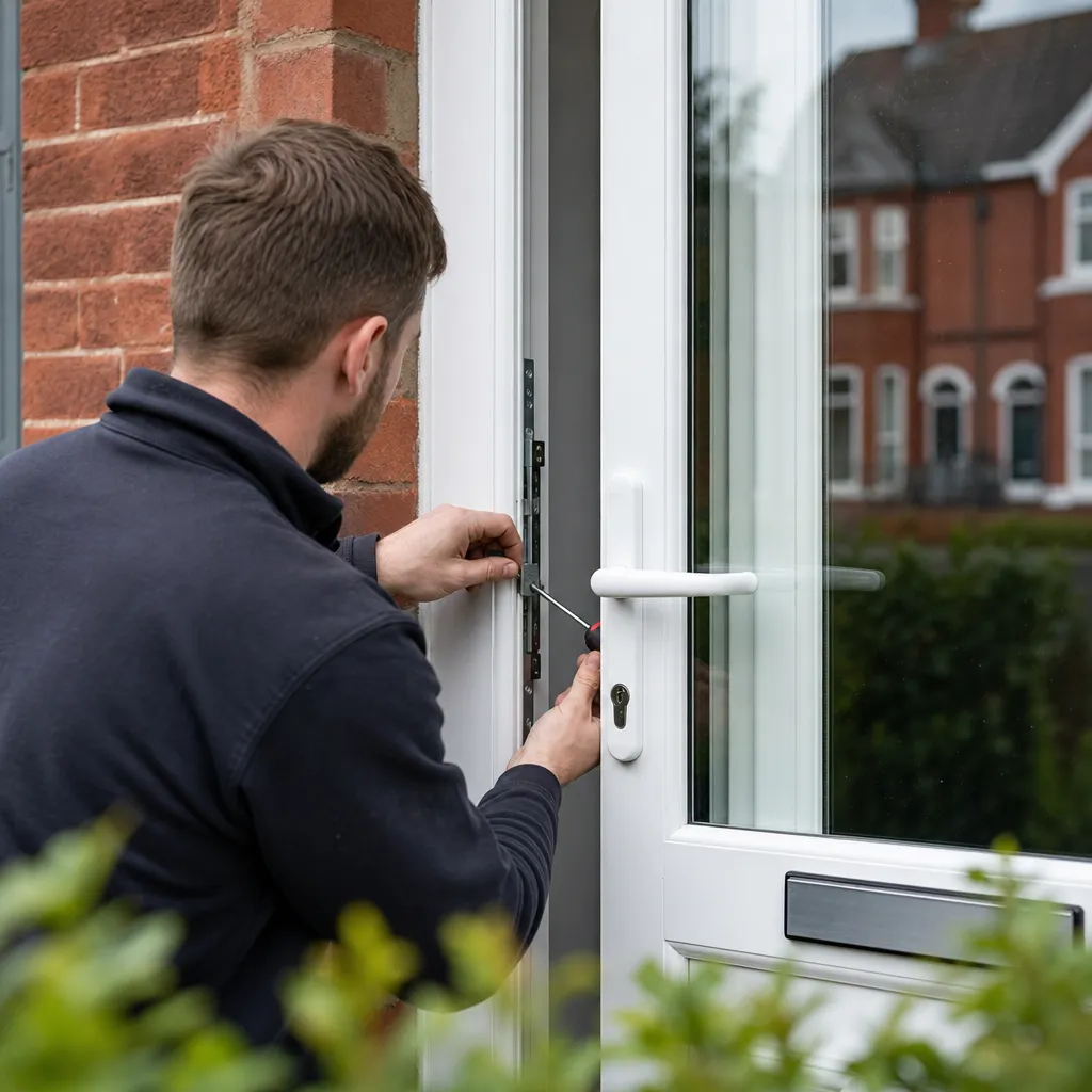 Photo illustrating: uPVC Door Won't Lock: Diagnosis and Repair Options
