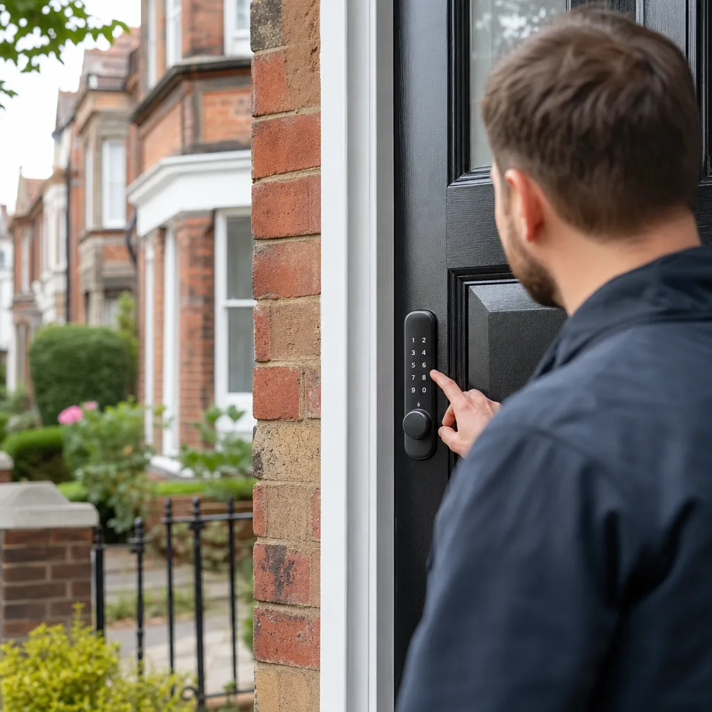 Photo illustrating: Finding the Best Keyless Door Locks for Your Home
