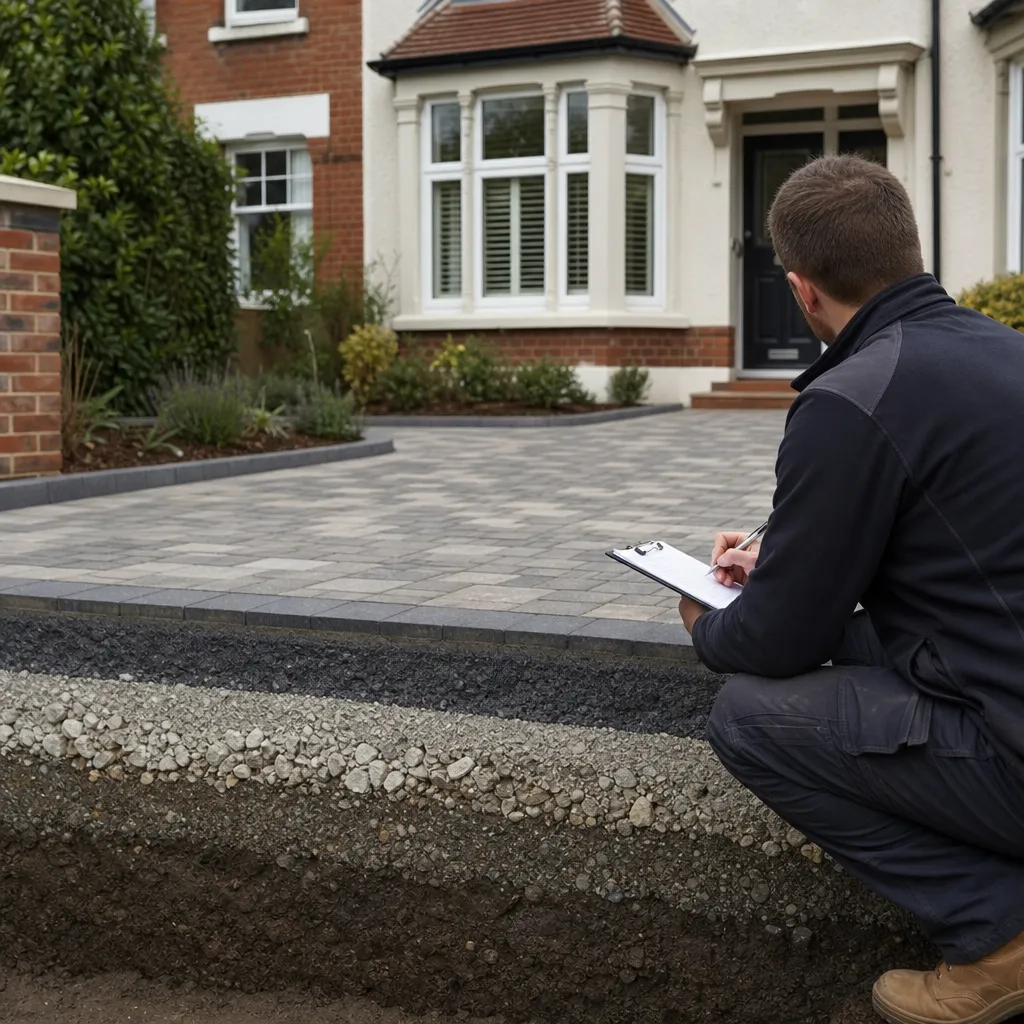 Photo illustrating: Driveway Thickness: Achieving the Right Specification for Residential Properties