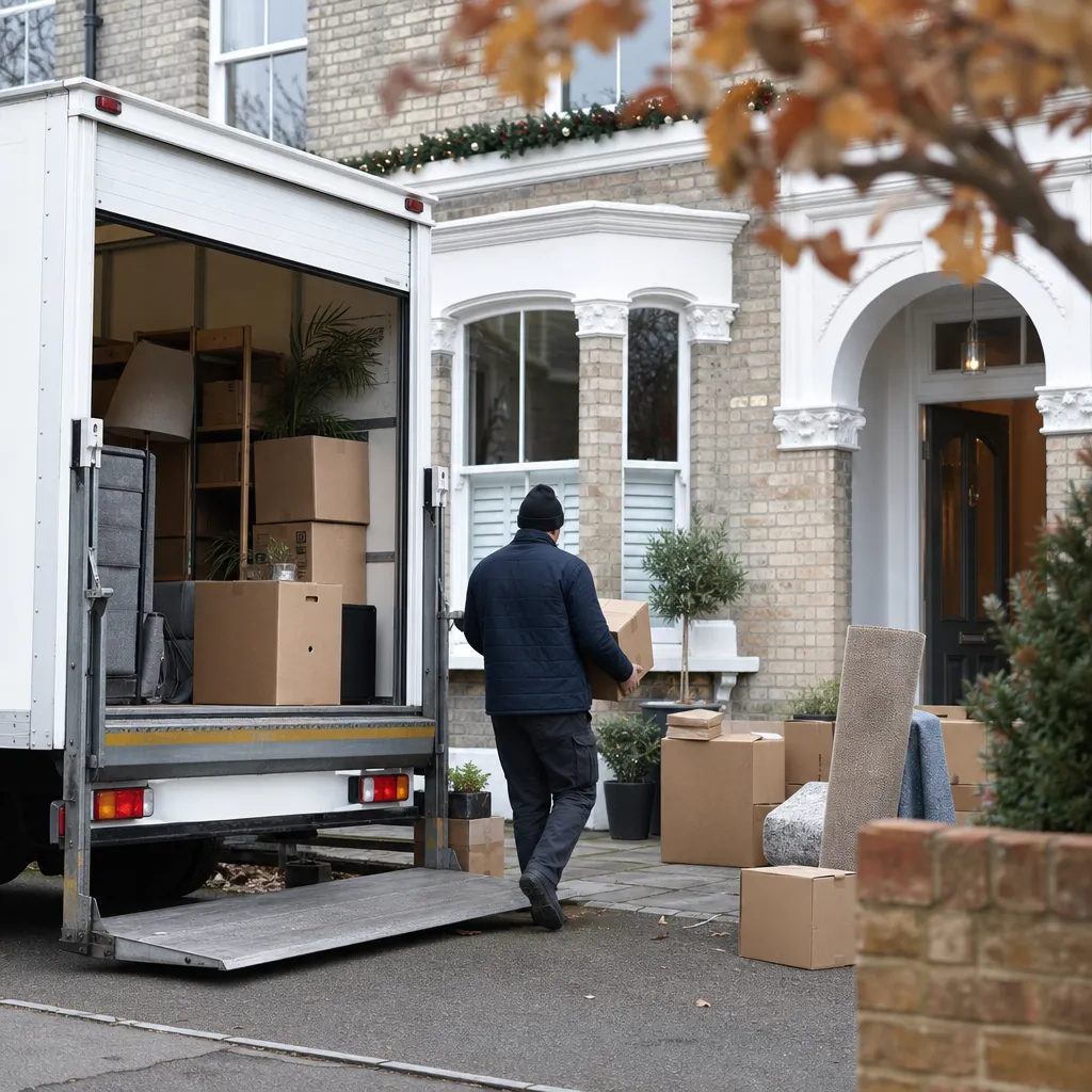 Photo illustrating: Moving House Before Christmas: Preparation and Timing Considerations