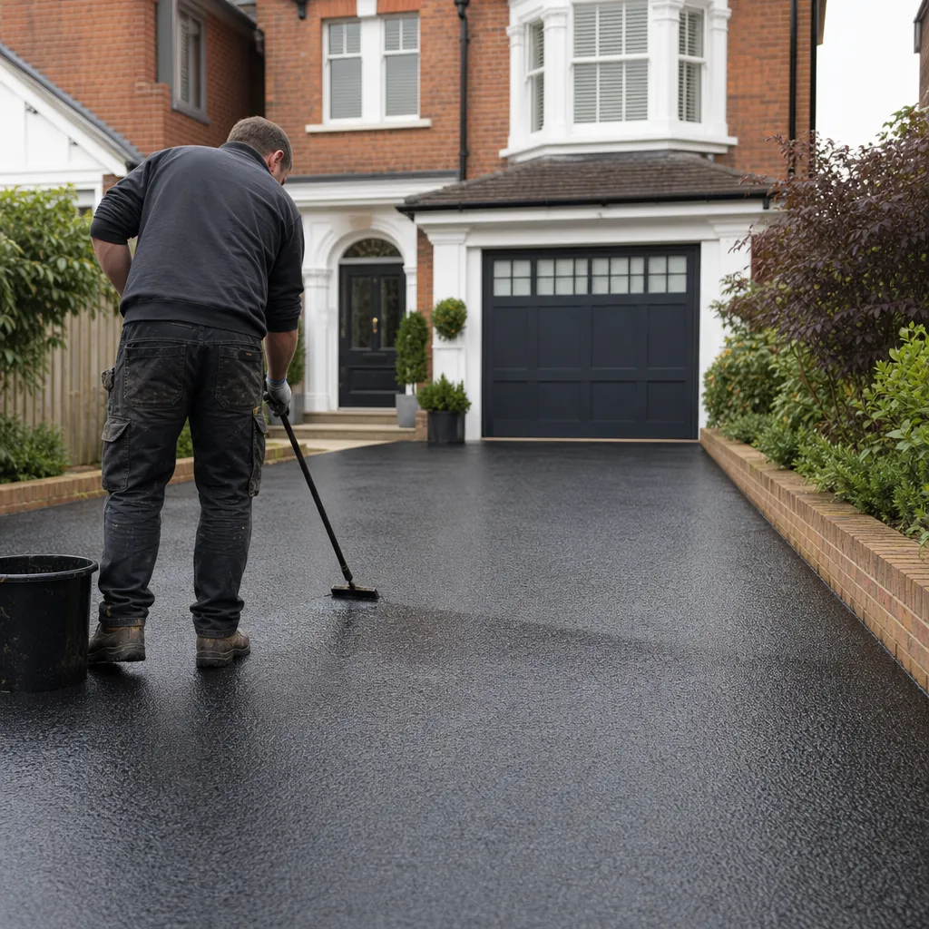 Photo illustrating: Driveway Sealers: Protection, Maintenance, and Longevity