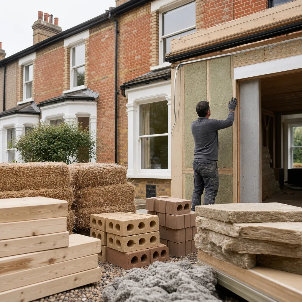 Photo illustrating: Sustainable Building Materials for Home Projects and Retrofits