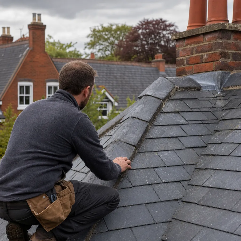 Photo illustrating: Maintaining slate roofs: essential care and upkeep guidance