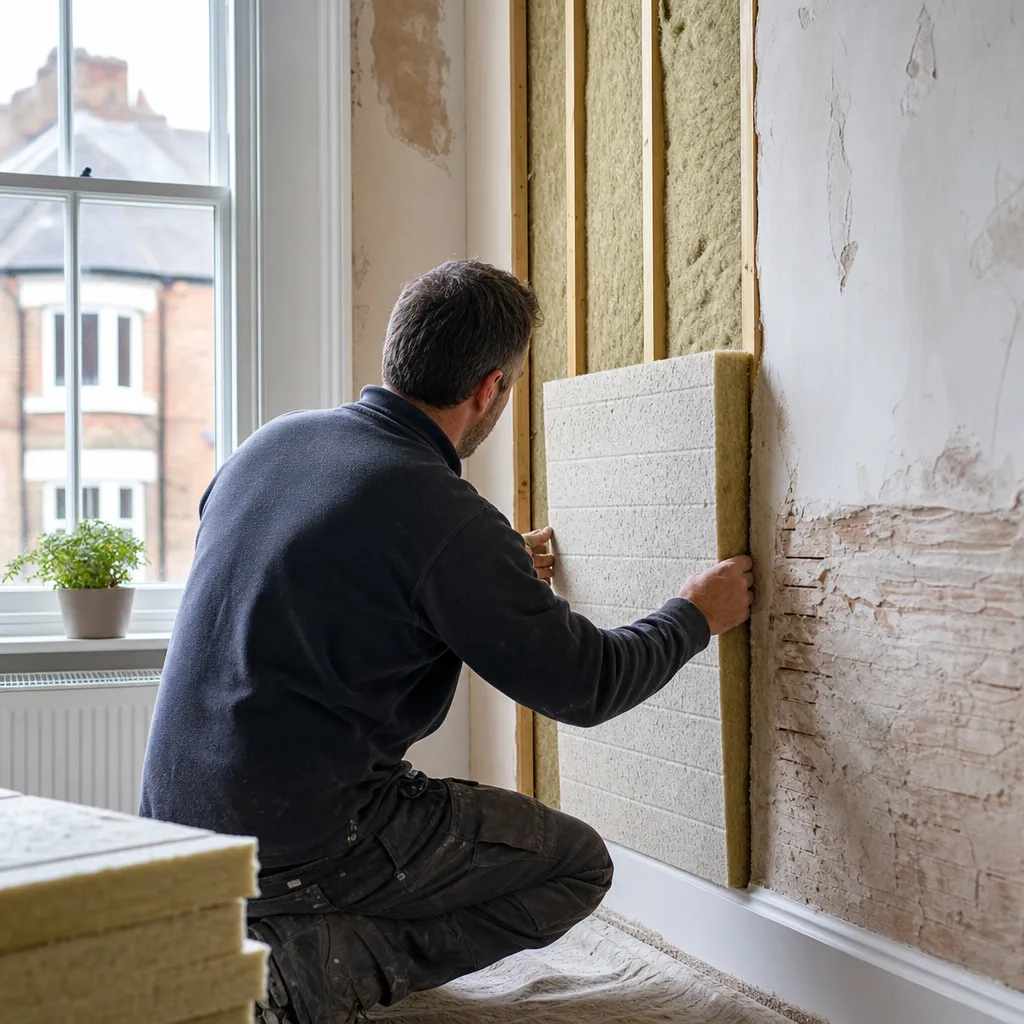 Photo illustrating: Insulating Original Plaster Walls: Methods and Considerations