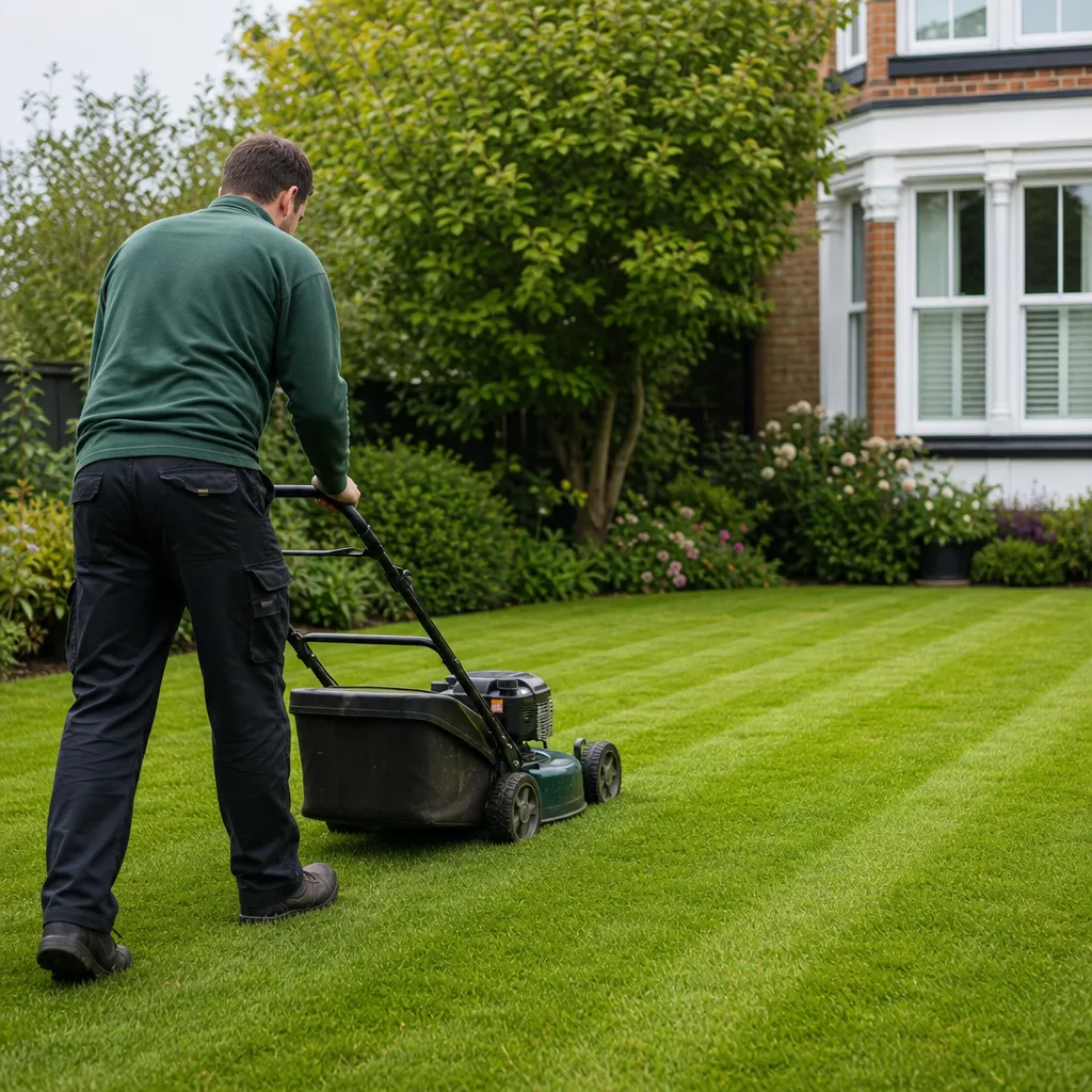 Photo illustrating: Proper Lawn Maintenance Techniques for Healthy UK Gardens