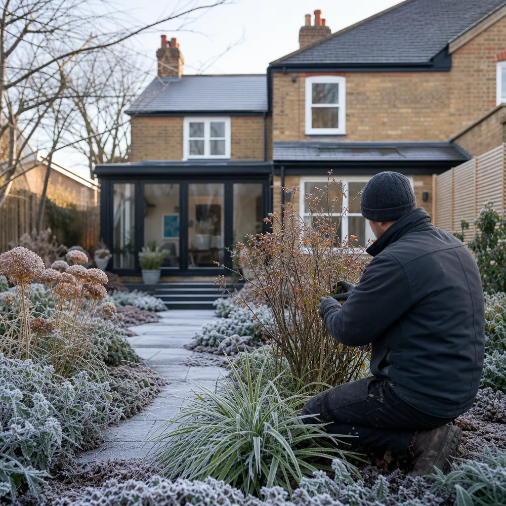 Photo illustrating: Winter Garden Care: Professional Landscaping and Design Strategies