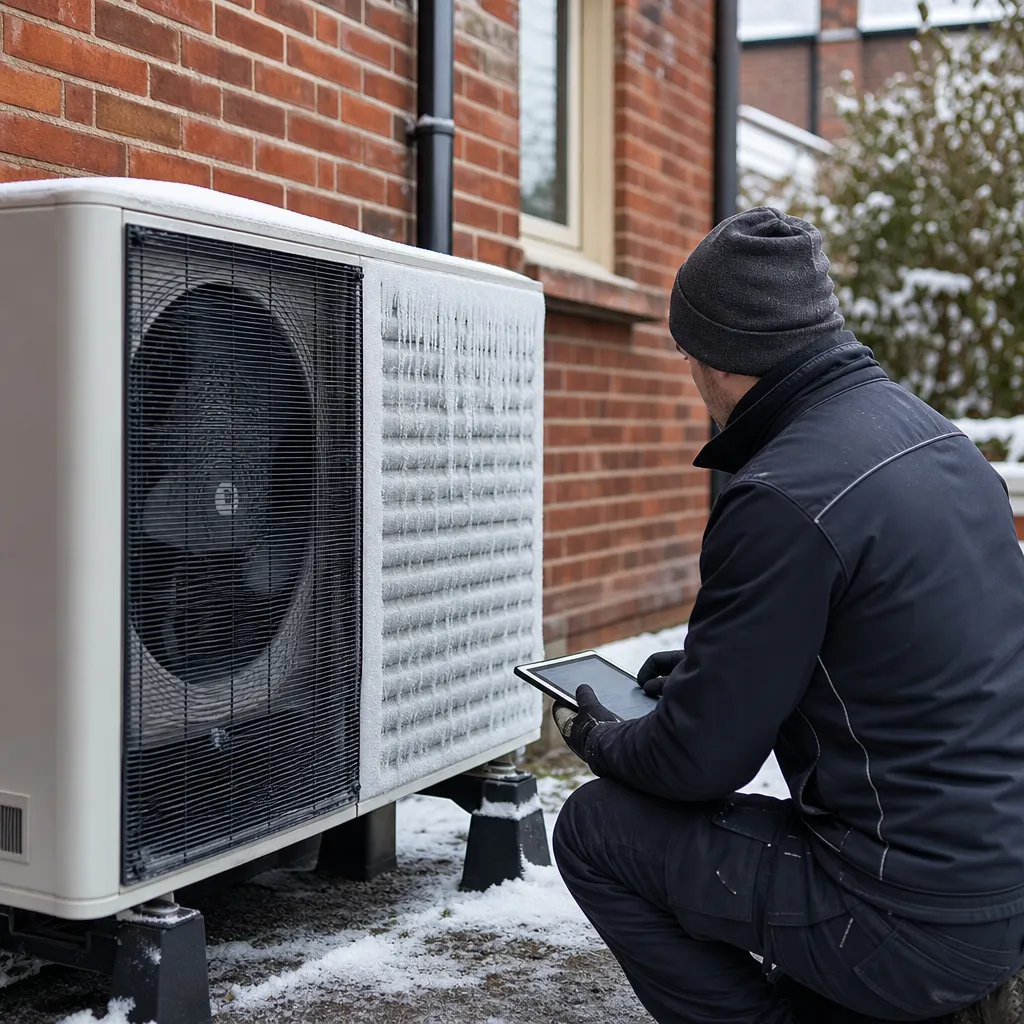 Photo illustrating: Heat Pump Coil Freezing: Causes and Troubleshooting Steps