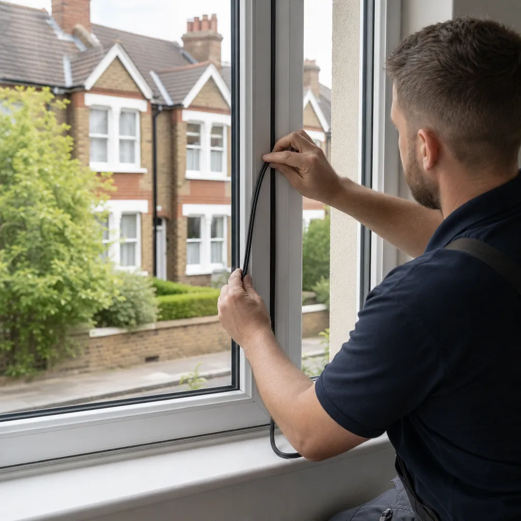 Photo illustrating: Replacing uPVC Window Seals: Restoring Energy Efficiency Without Full Replacement