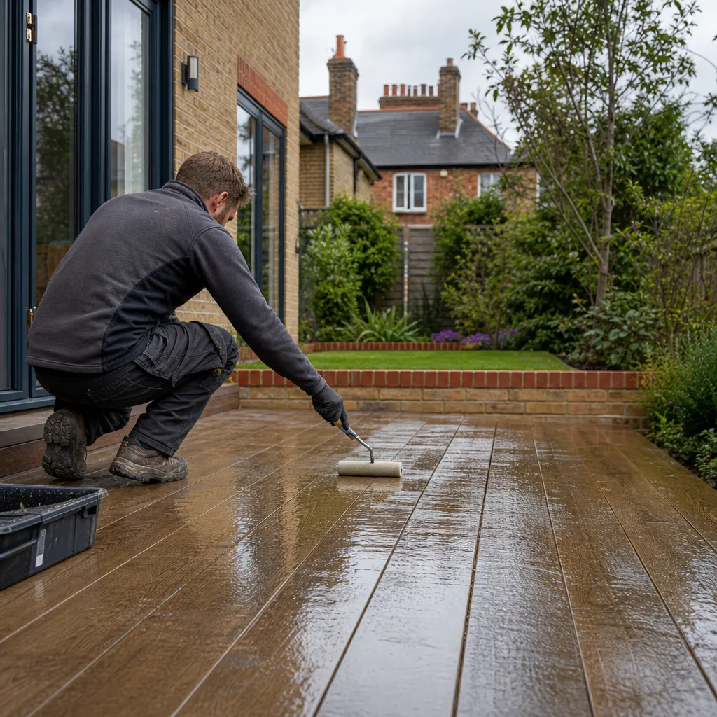 Photo illustrating: Waterproofing and Protecting Your Deck or Patio