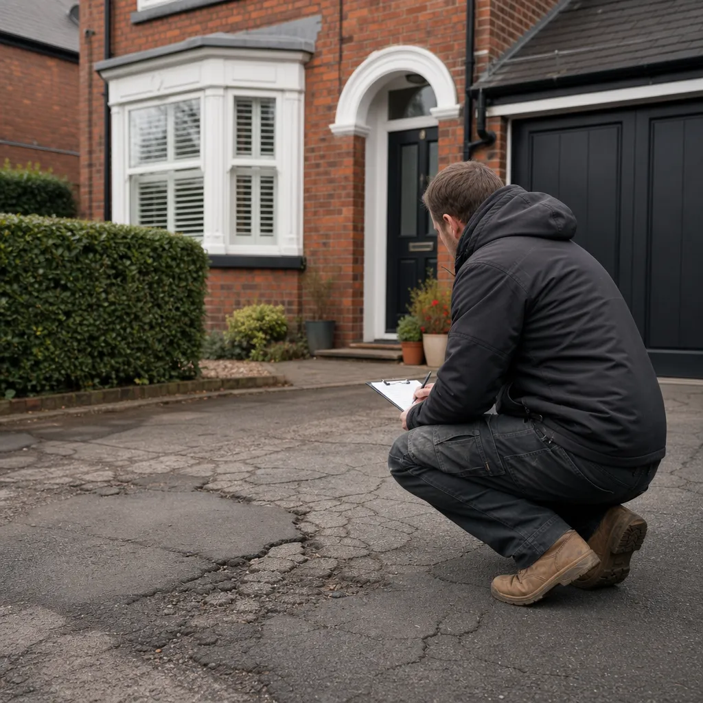 Photo illustrating: Winter Damage to Driveways: Repair and Prevention Strategies