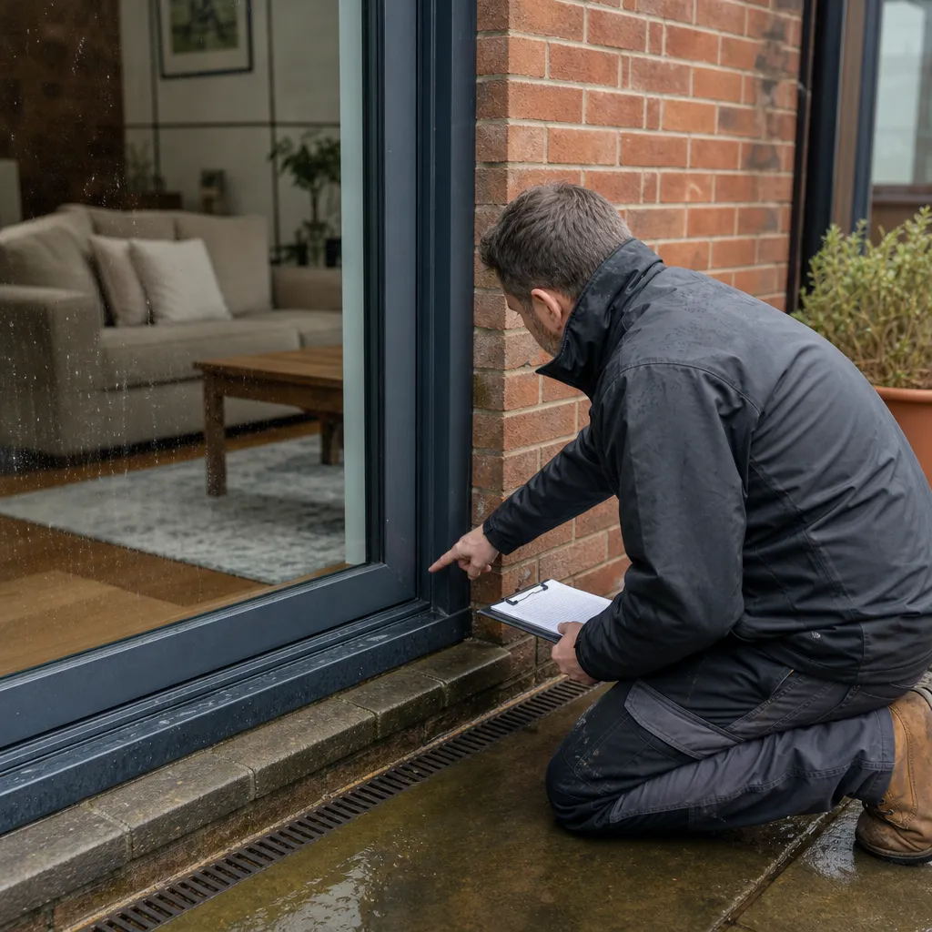 Photo illustrating: Water Ingress at Patio Doors: Identifying Cause and Prevention