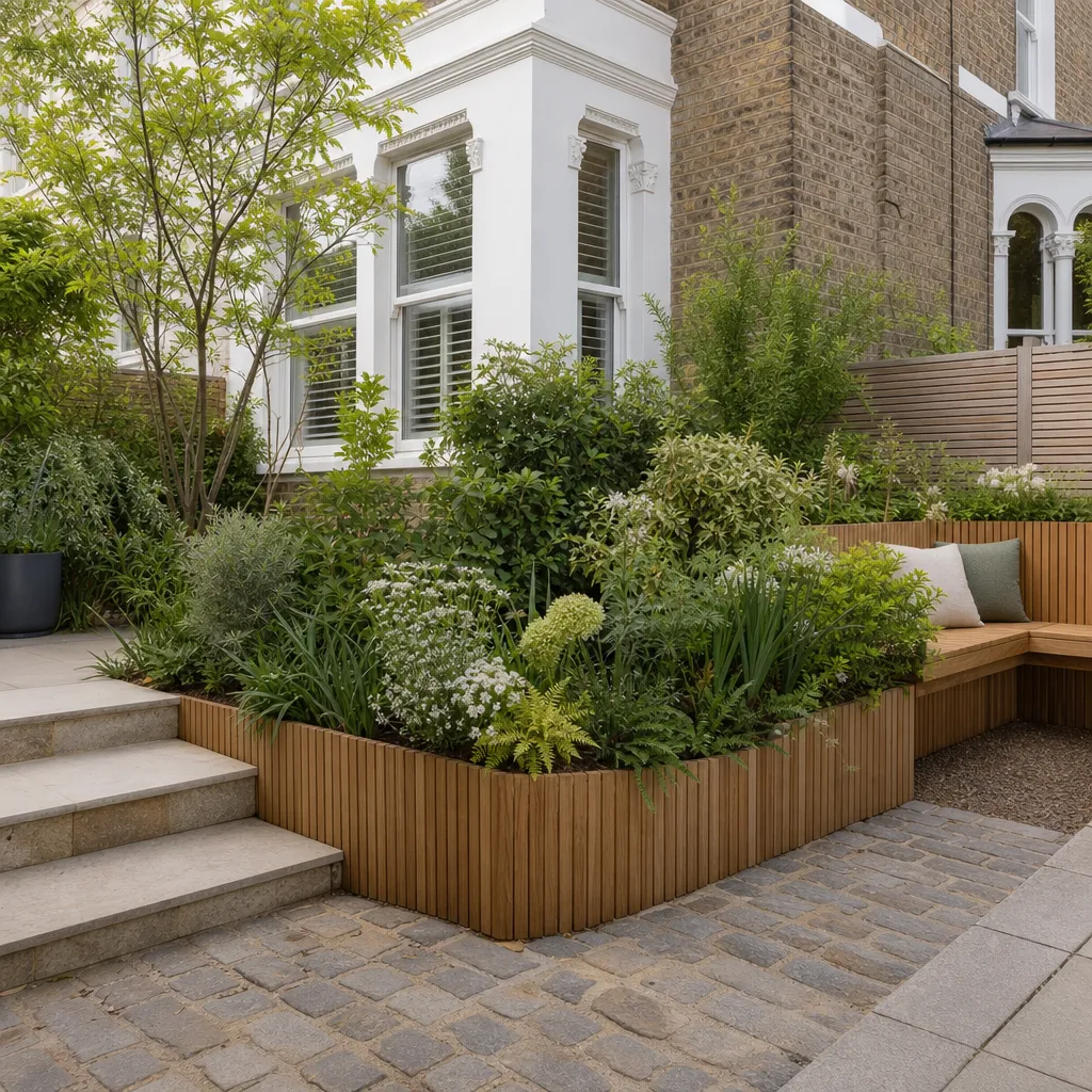 Photo illustrating: Corner Garden Ideas: Design and Planting Strategies