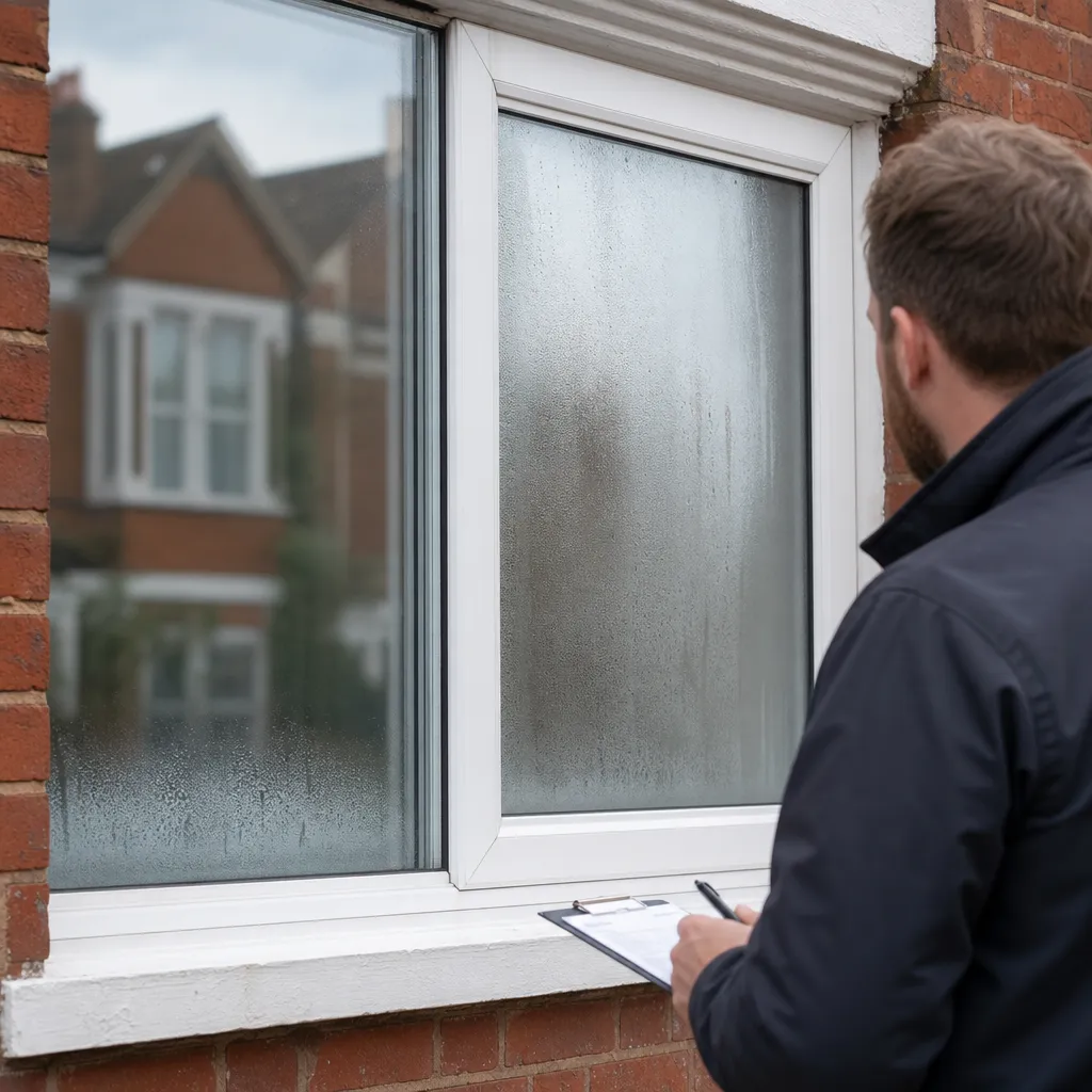 Photo illustrating: Why Double-Glazed Windows Become Misty or Foggy