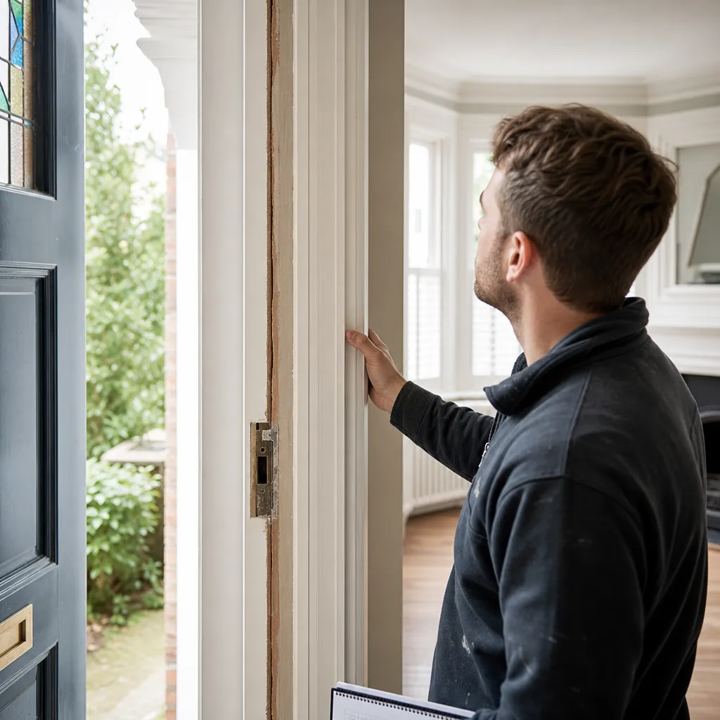 Photo illustrating: Door Jambs: Definition, Function, and Component Details