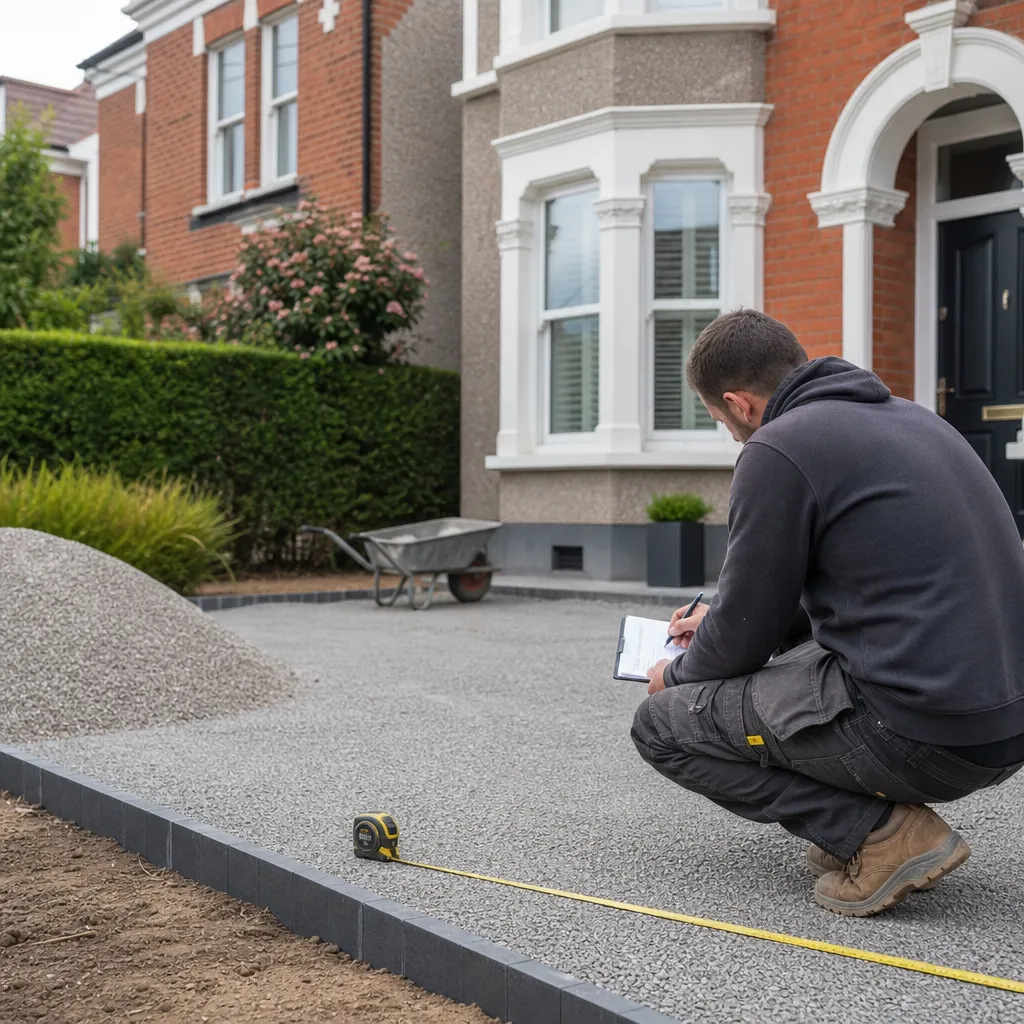 Photo illustrating: Driveway Type 1 Base Course: Quantity Calculator and Material Estimates