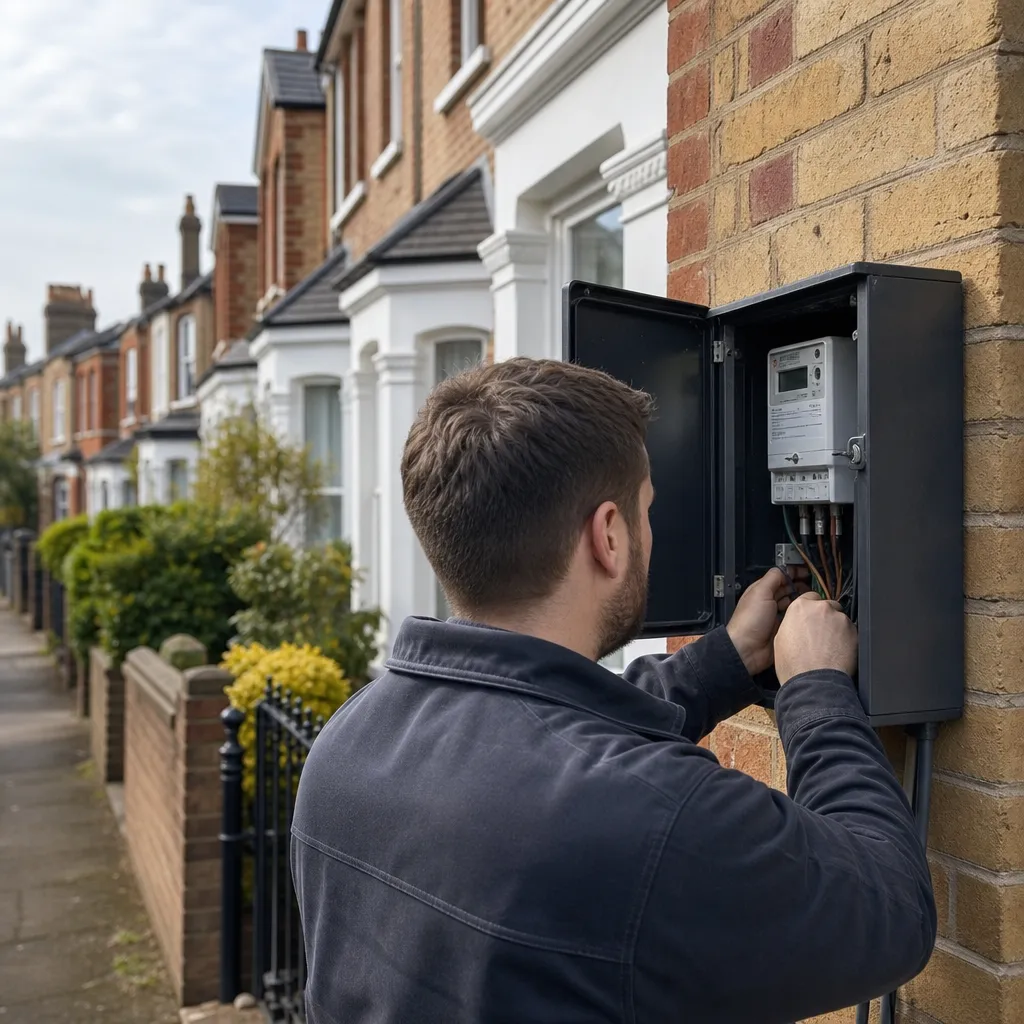 Photo illustrating: Managing Utilities When Buying a New Home: Electricity Connection Guide