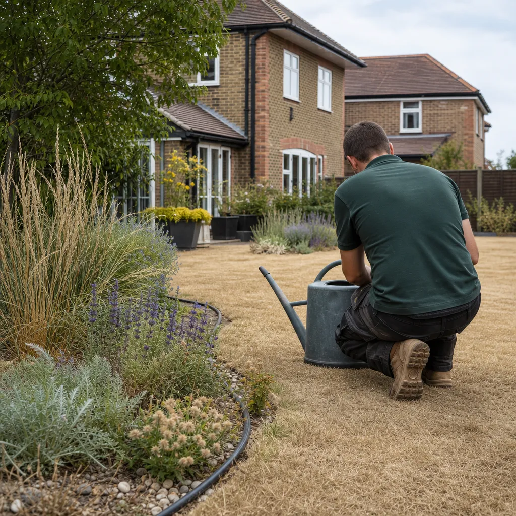 Photo illustrating: Garden Maintenance During Drought and Water Restrictions