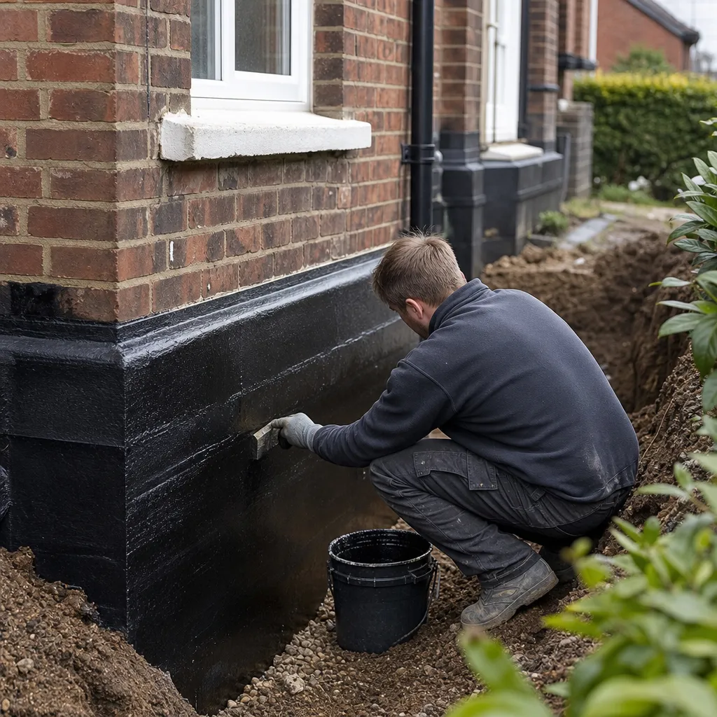 Photo illustrating: Foundation Waterproofing: Long-Term Protection and Durability
