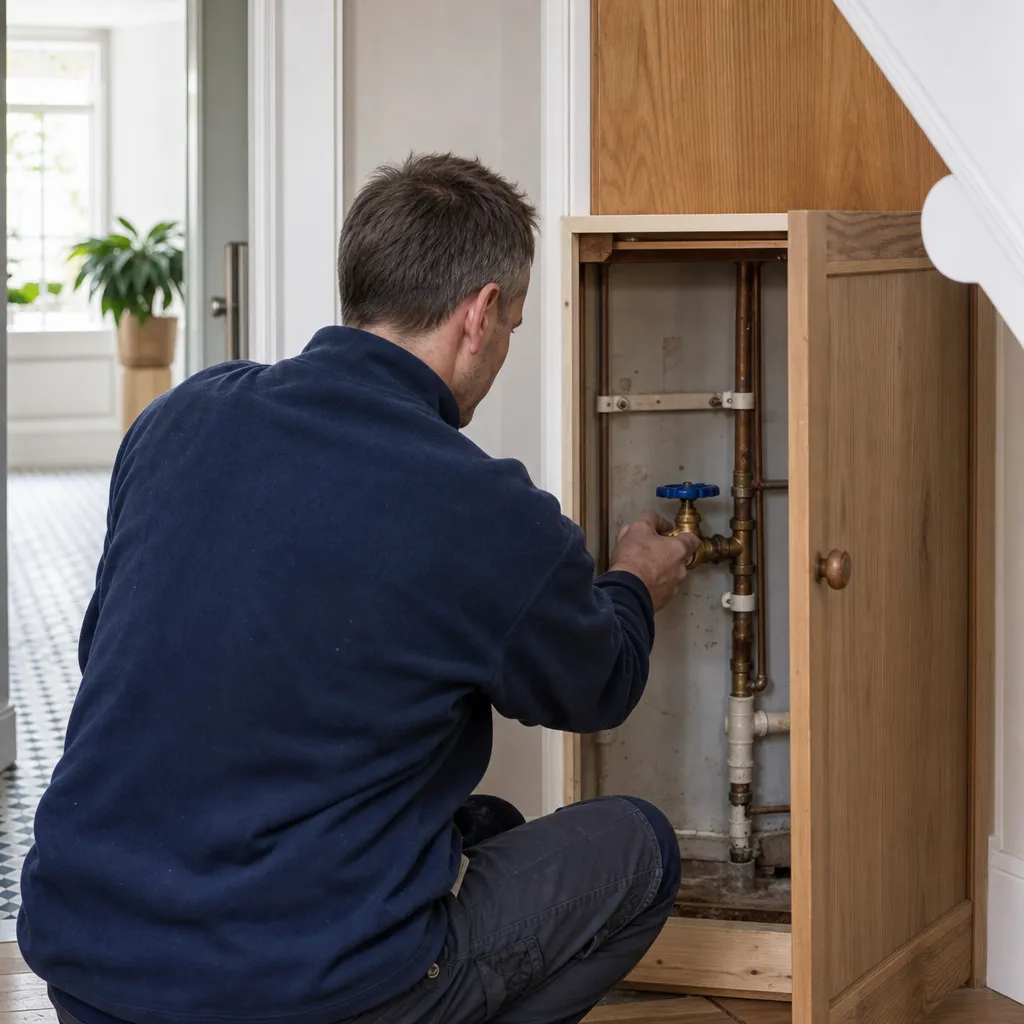 Photo illustrating: Locating and Understanding Home Shutoff Valves