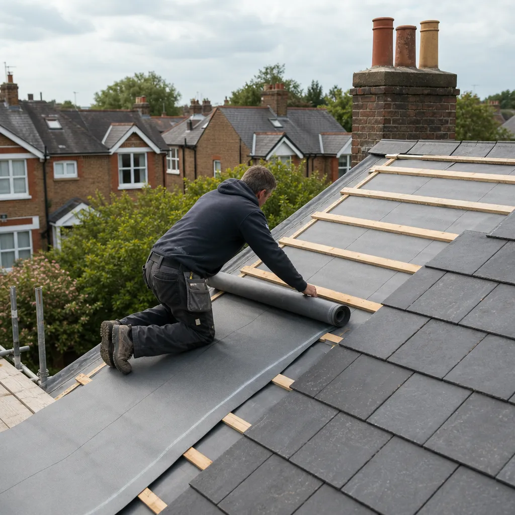 Photo illustrating: What Is Roof Underlayment and Why It Matters