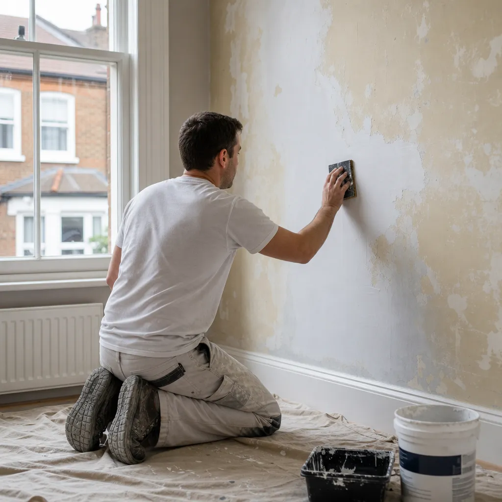 Photo illustrating: PVA Sealer on Previously Painted Walls: Surface Preparation Techniques