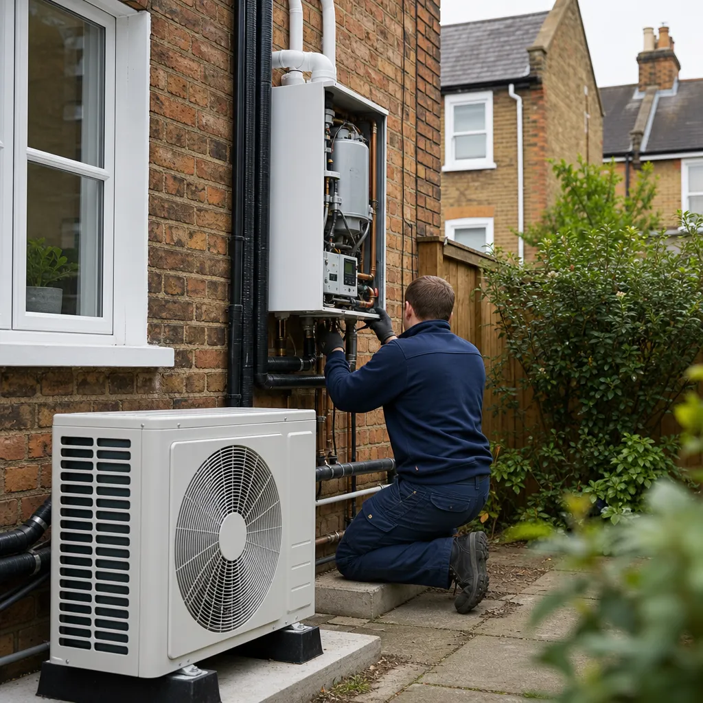 Photo illustrating: Heat Pump and Boiler Hybrid Systems: Optimising Efficiency in UK Homes