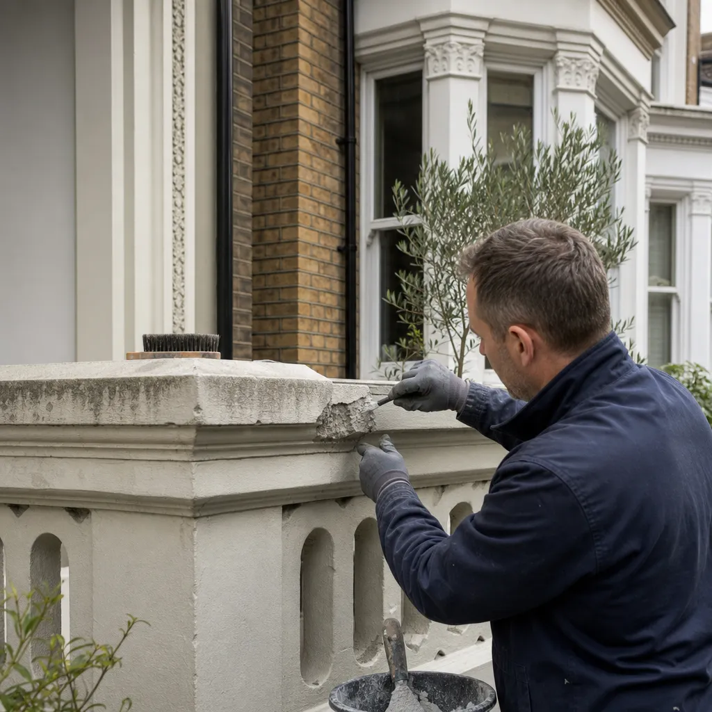 Photo illustrating: Repair and Restoration Techniques for Architectural Concrete